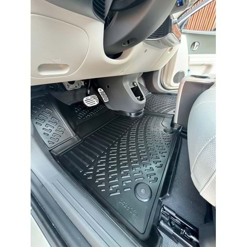 HYUNDAI IONIQ 5 2021-(KONSOL ÖN)3D PASPAS SİYAH