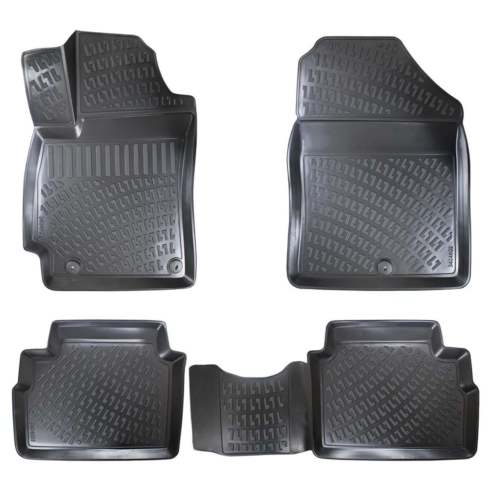 HYUNDAI ELANTRA 2015-2020 3D PASPAS SİYAH