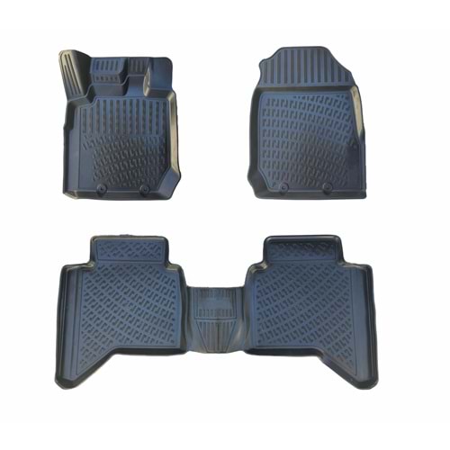 ISUZU D-MAX 2019- 3D PASPAS SİYAH