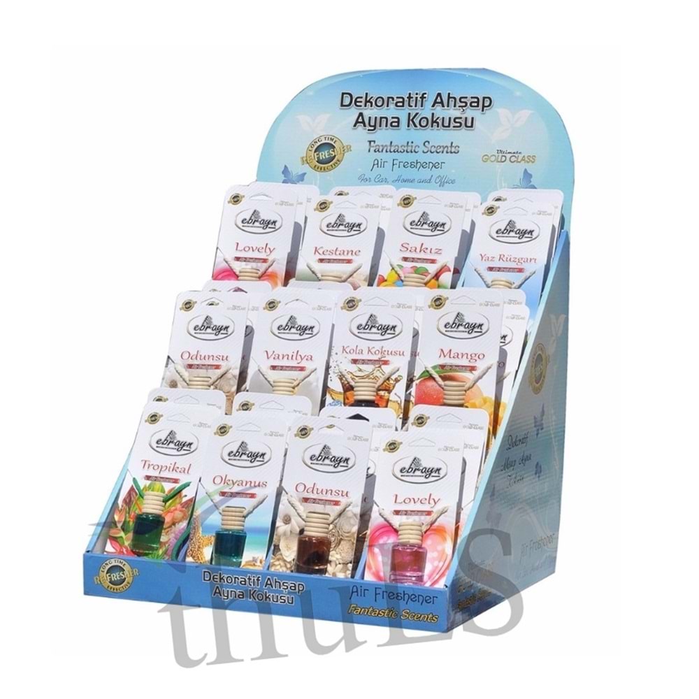 EBRAYN ASMA KOKU AHŞAP KAPAK