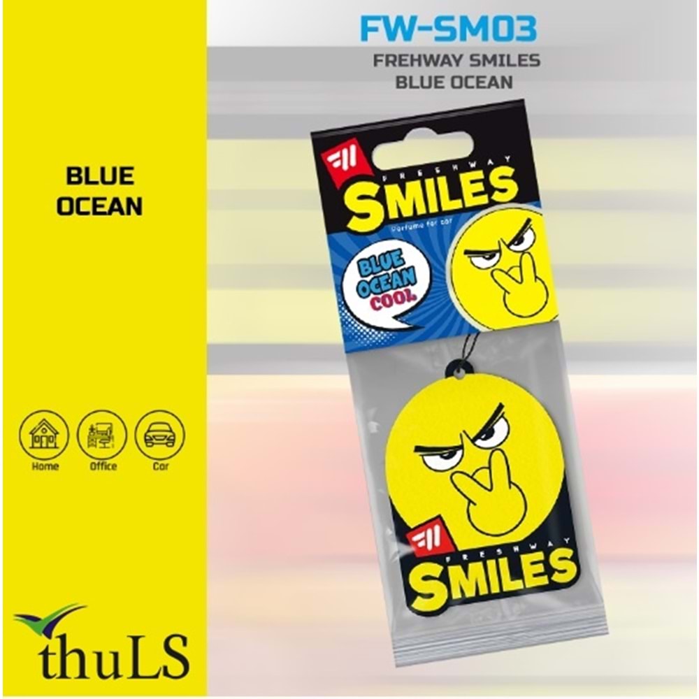 DRY SMILE KAĞIT KOKU SM-03 BLUE OCEANFRESH