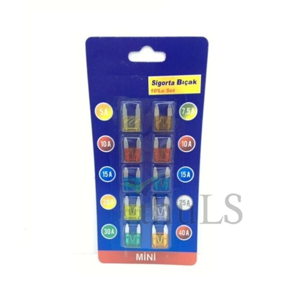 SİGORTA SETİ 10LU MİNİ