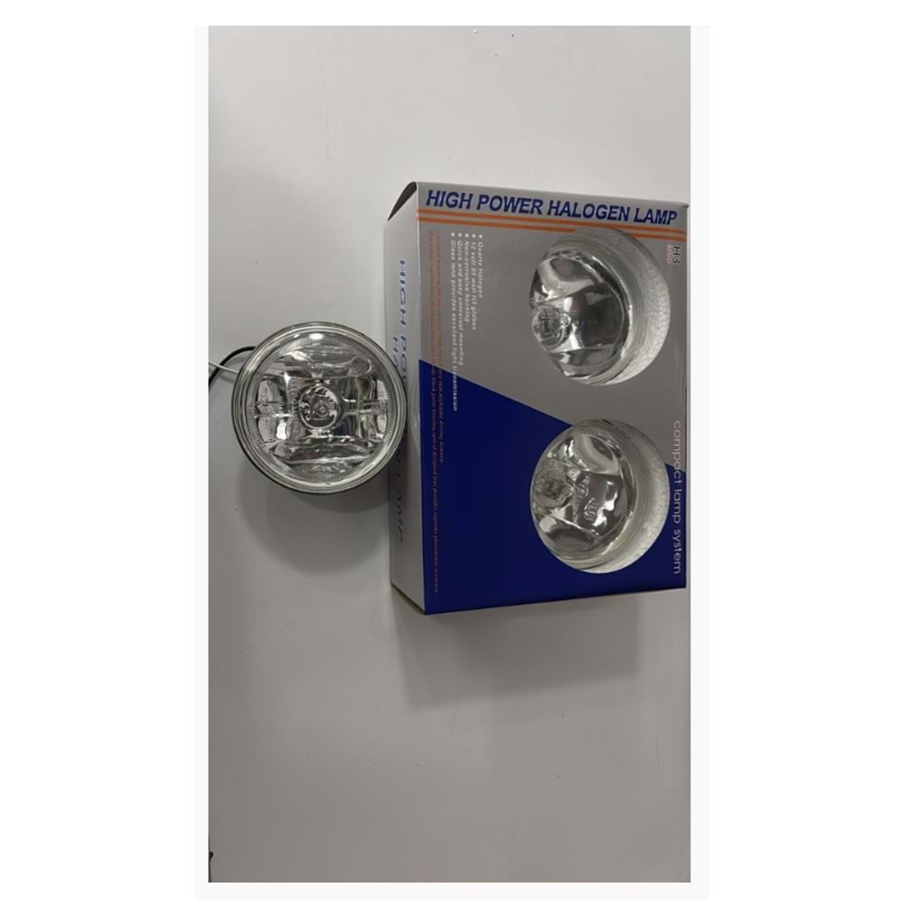 SİS LAMBASI ORJİNAL TİP 10 CM -600008 YUVARLAK BEYAZ