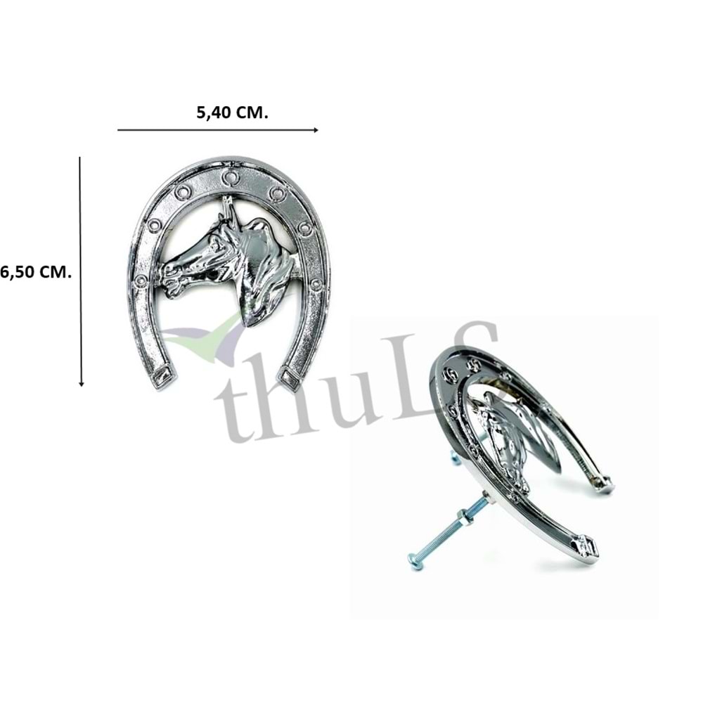 DÖKÜM VİDALI AT NALI KÜÇÜK BOY