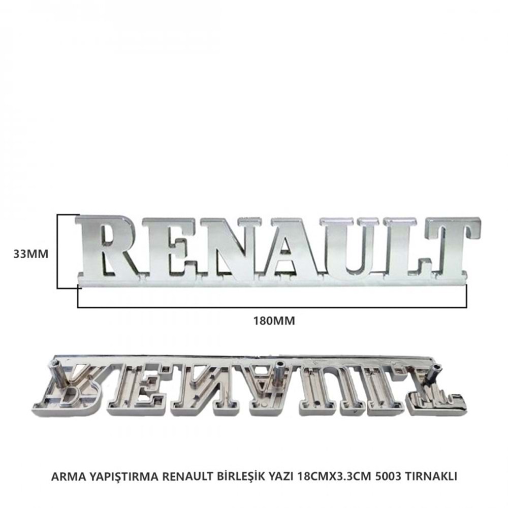 5003 - RENAULT YAZI BİRLEŞİK