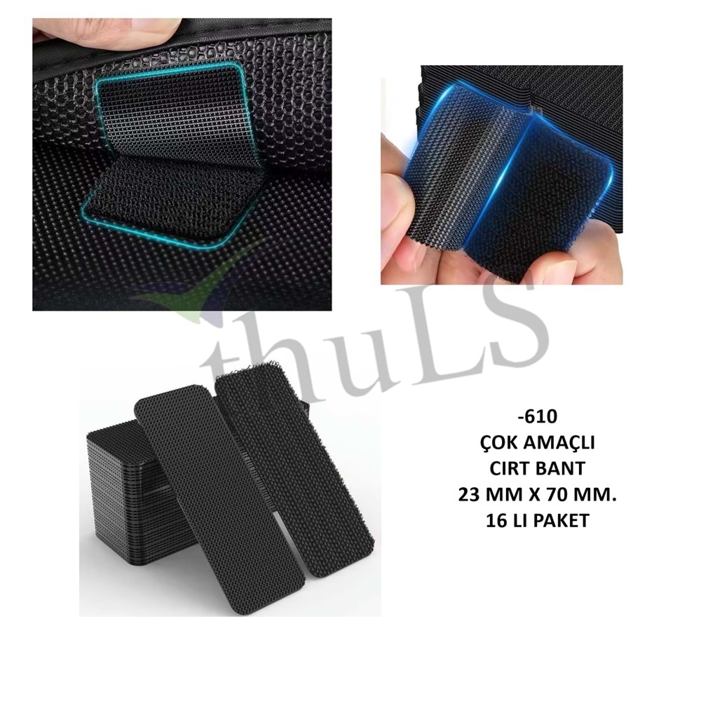 ARAÇ İÇİ CIRT BANT 16LI PAKET -610
