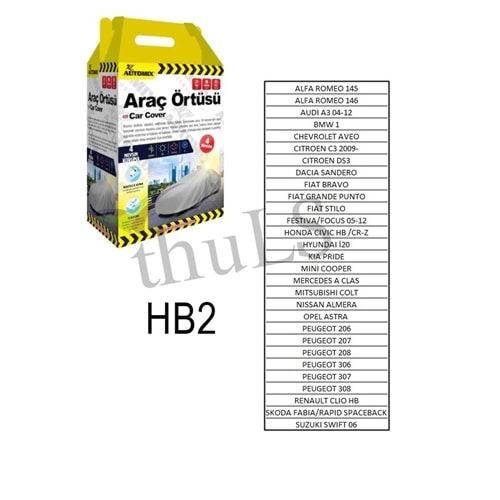 AUTOMIX BRANDA NO:HB2 BİNEK