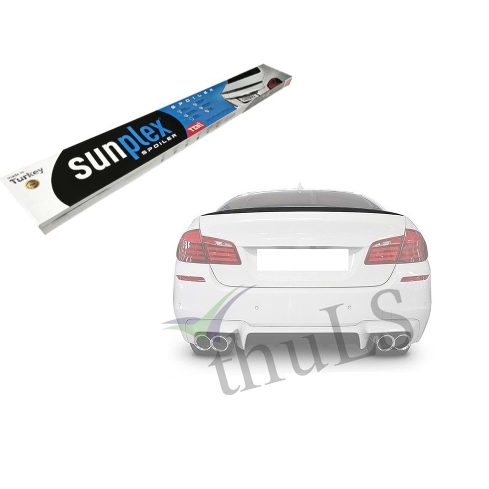 SPOILER SUNPLEKS BMW F10 PIANO BLACK