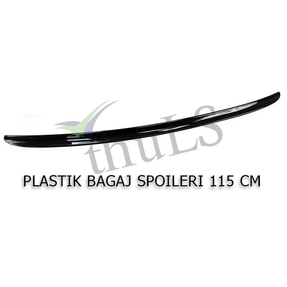 3M PLASTİK SPOILER SAL.PIANO BLACK 115 CM.
