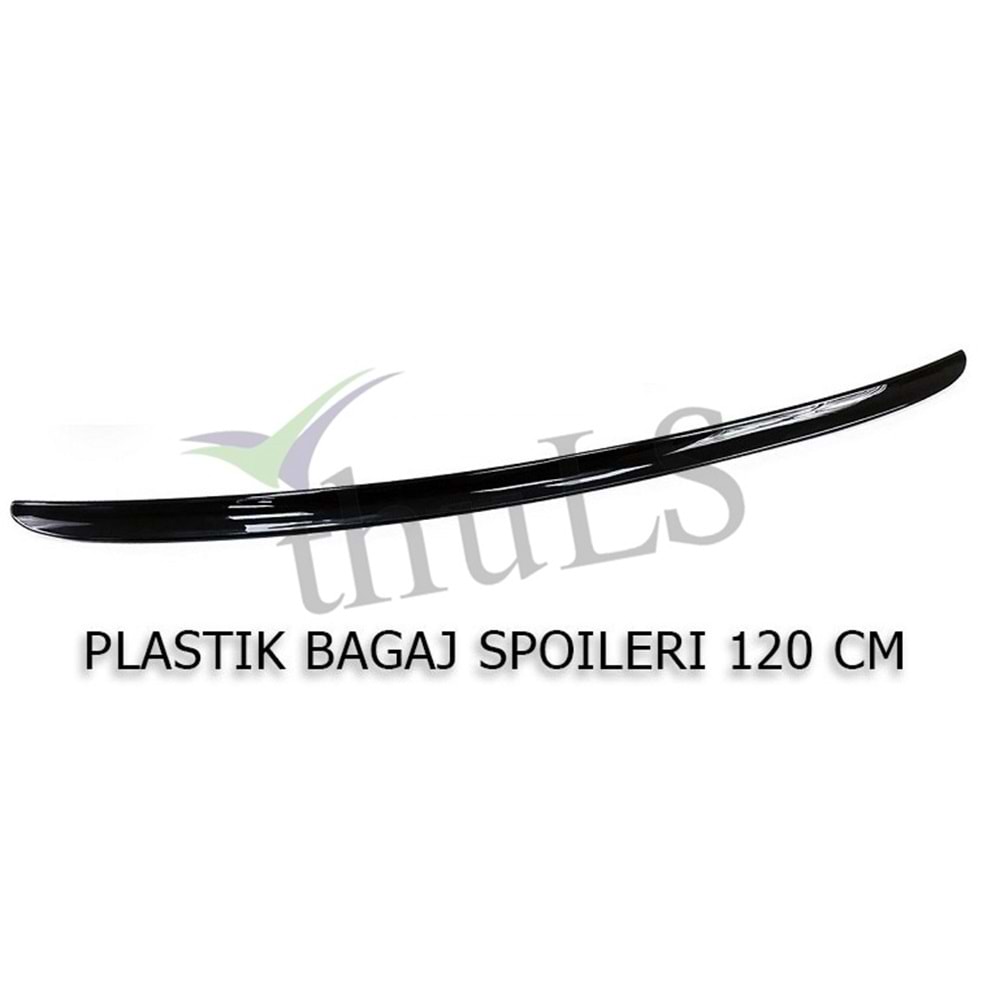,3M PLASTİK SPOILER SAL.PIANO BLACK 120 CM.
