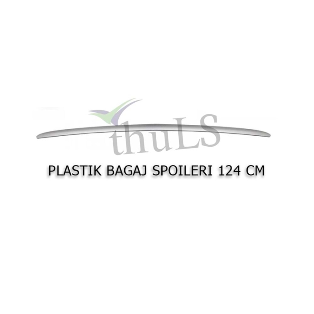 3M PLASTİK SPOILER SAL. GRİ 124 CM.