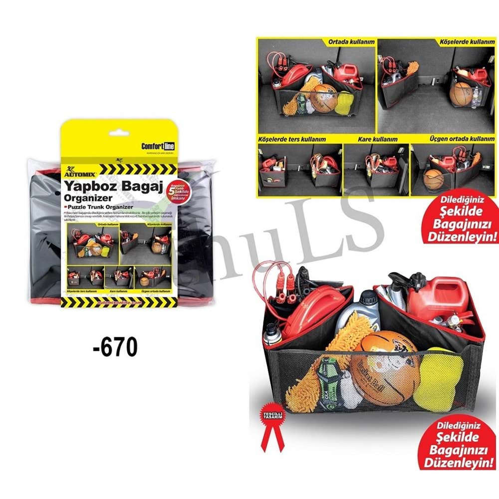 AUTOMIX -670 YAPBOZ BAGAJ ORGANİZER