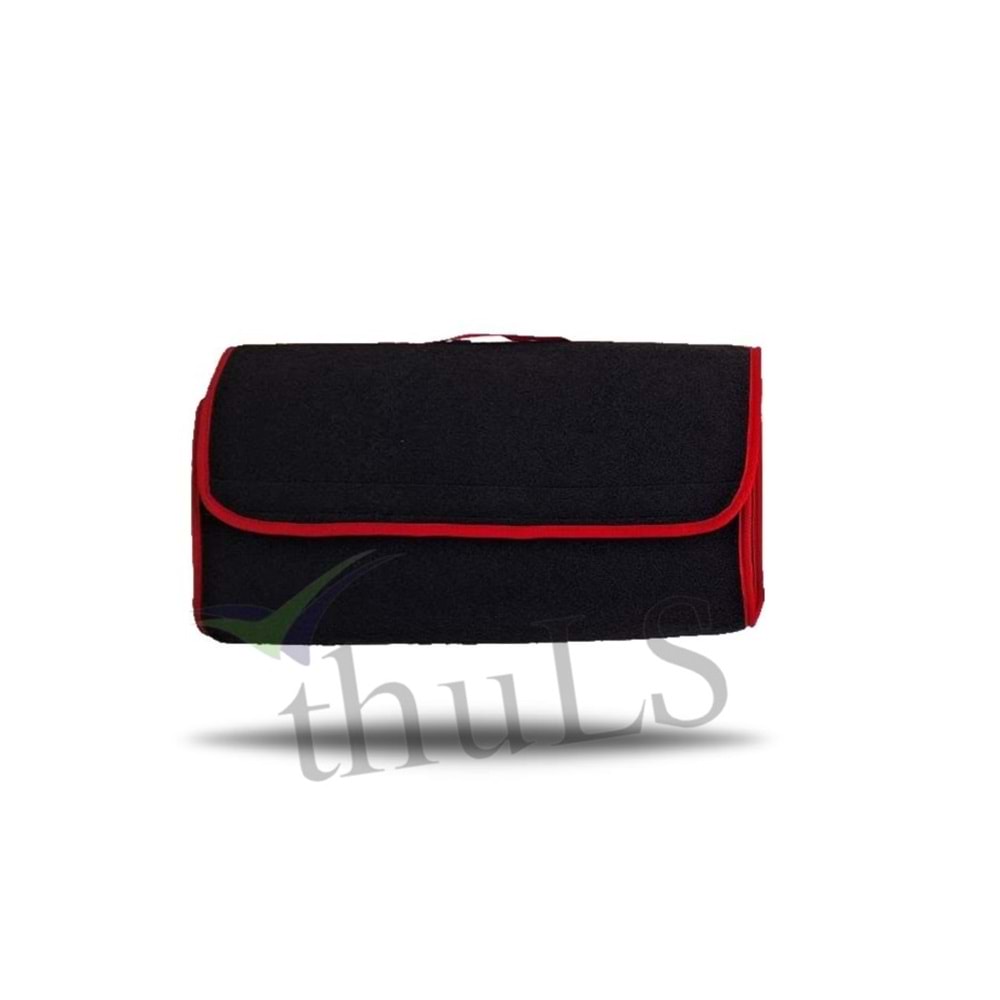 BAGAJ ÇANTASI AVADANLIK SİYAH-KIRMIZI ŞERİTLİ