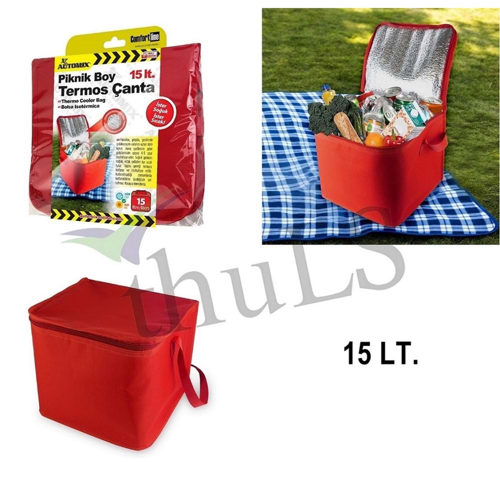 AUTOMIX PİKNİK TERMOS ÇANTA 15 LT.