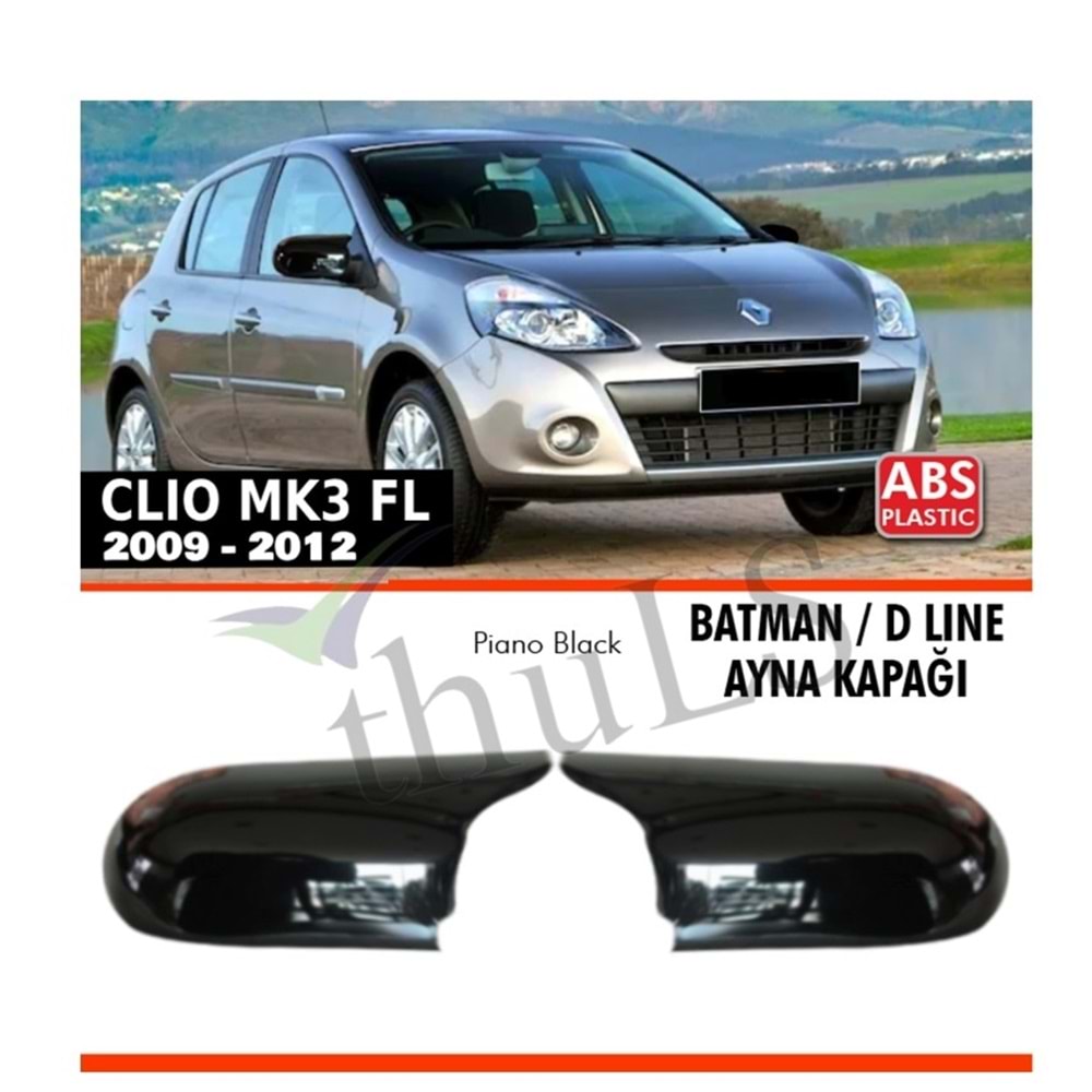 RENAULT CLIO 2009-2012 BATMAN AYNA KAPAĞI