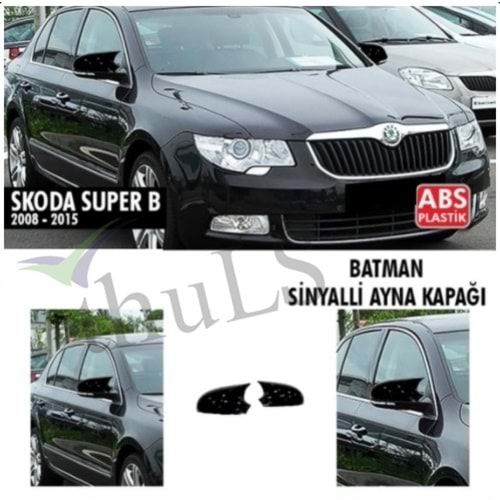 SKODA SUPER B 2008-2015 MK2 BATMAN AYNA KAPAĞI