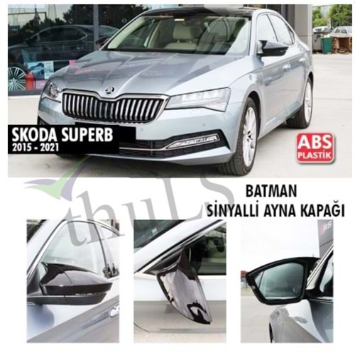 SKODA SUPER B 2015-2021 BATMAN AYNA KAPAĞI