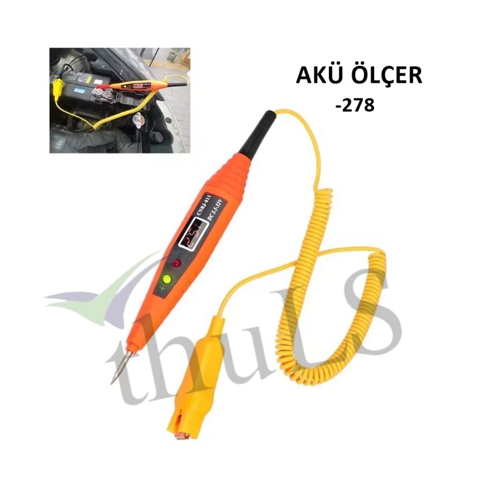AKÜ ÖLÇER EKRANLI KONTROL KALEMİ -278