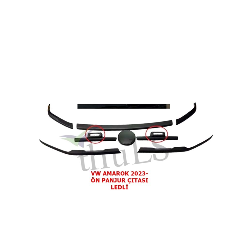 VW AMAROK 2023- ÖN PANJUR ÇITASI LEDLİ -23