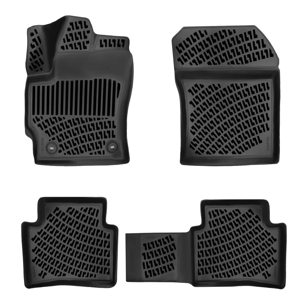 TOYOTA COROLLA SEDAN HYBRIT 2018- 3D PASPAS SİYAH