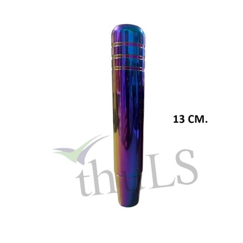 VİTES TOPUZU 13 CM. ALÜMİNYUM YANIK RENK