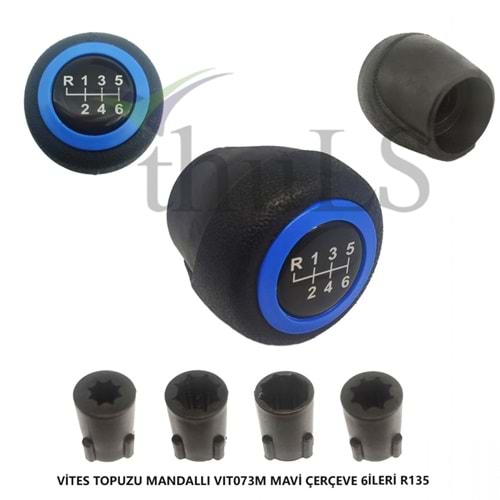 VİTES TOPUZU MAN.-73 6R SOL ÖN MAVİ ÇERÇEVE