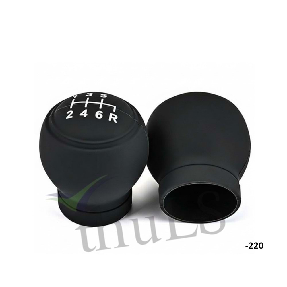 VİTES TOPUZU MANDALLI -220 SİLİKON YUVARLAK SİYAH